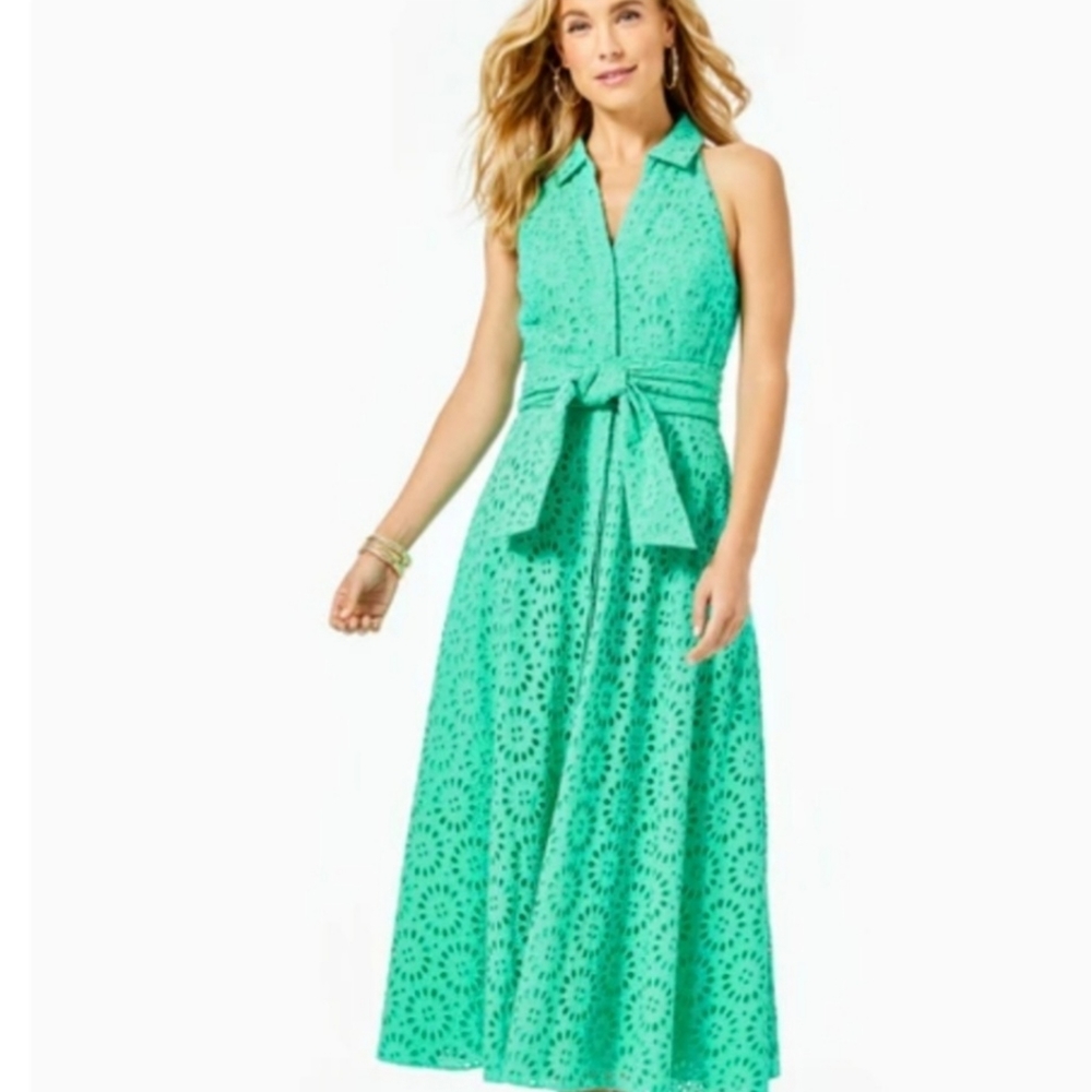 Lilly Pulitzer Chrisella Midi Shirtdress